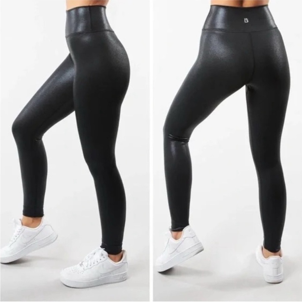 Buff Bunny Black Shimmer Rebel Leggings